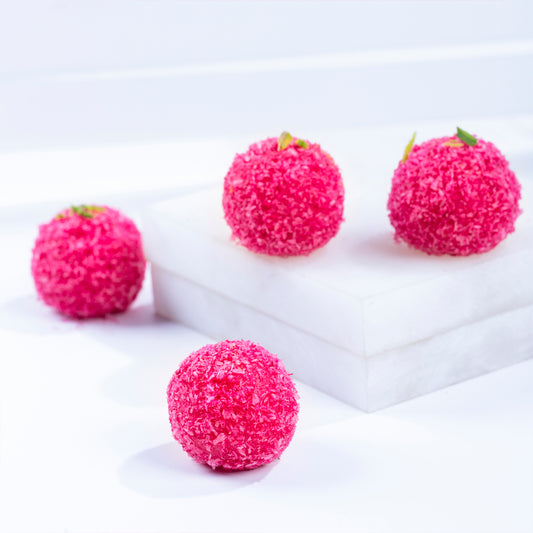 Beetroot Coco Ladoo